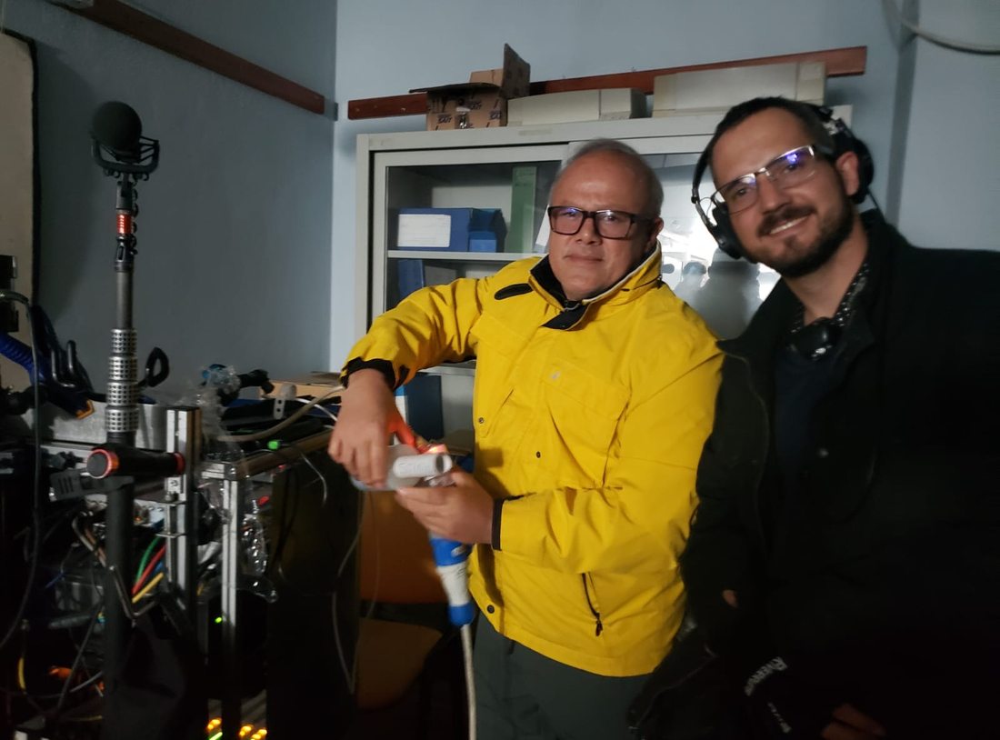 Behind the scenes